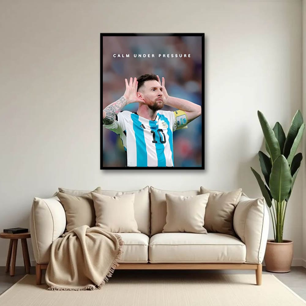 Lionel Messi Canvas Wall Art For Living Room