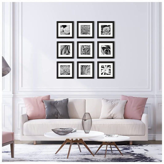 Square Wooden Photo Canvas Wall Art Painting