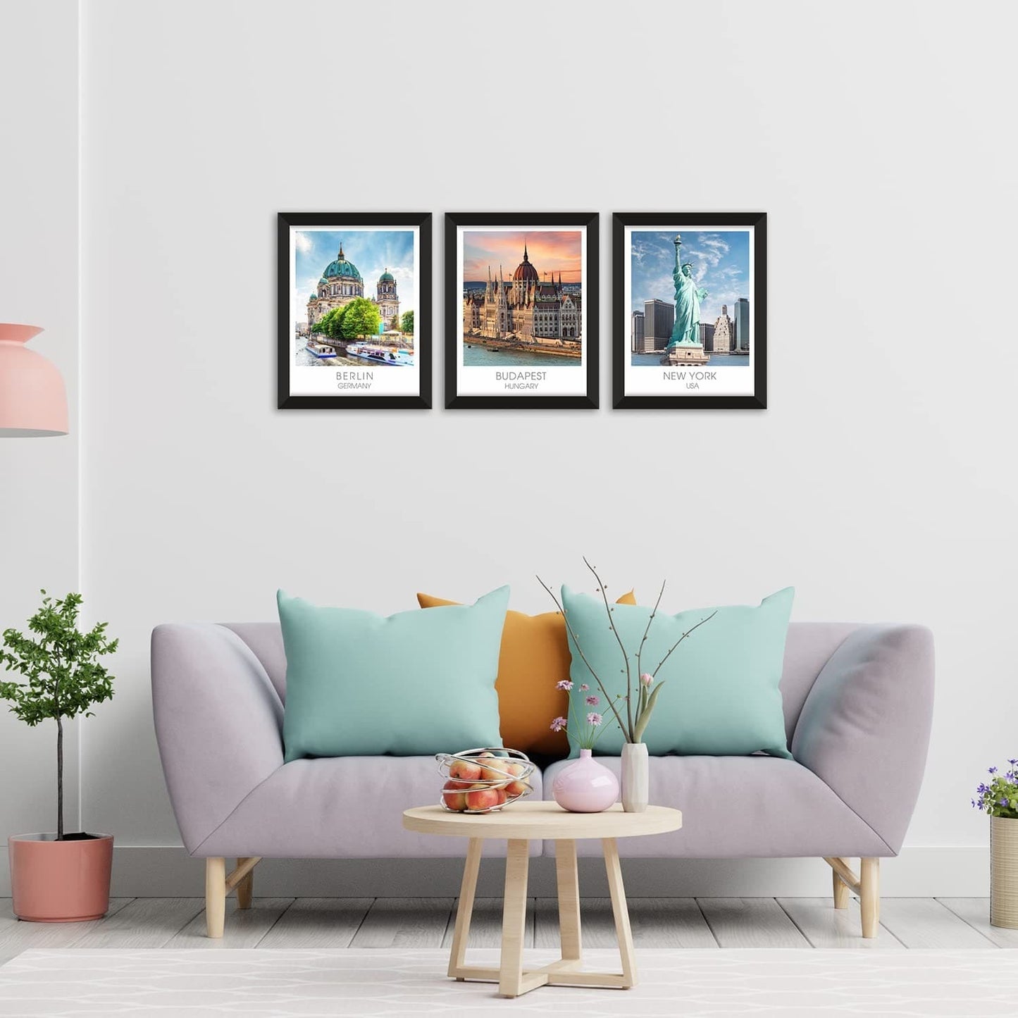 Travel Theme Canvas Wall Art Painting