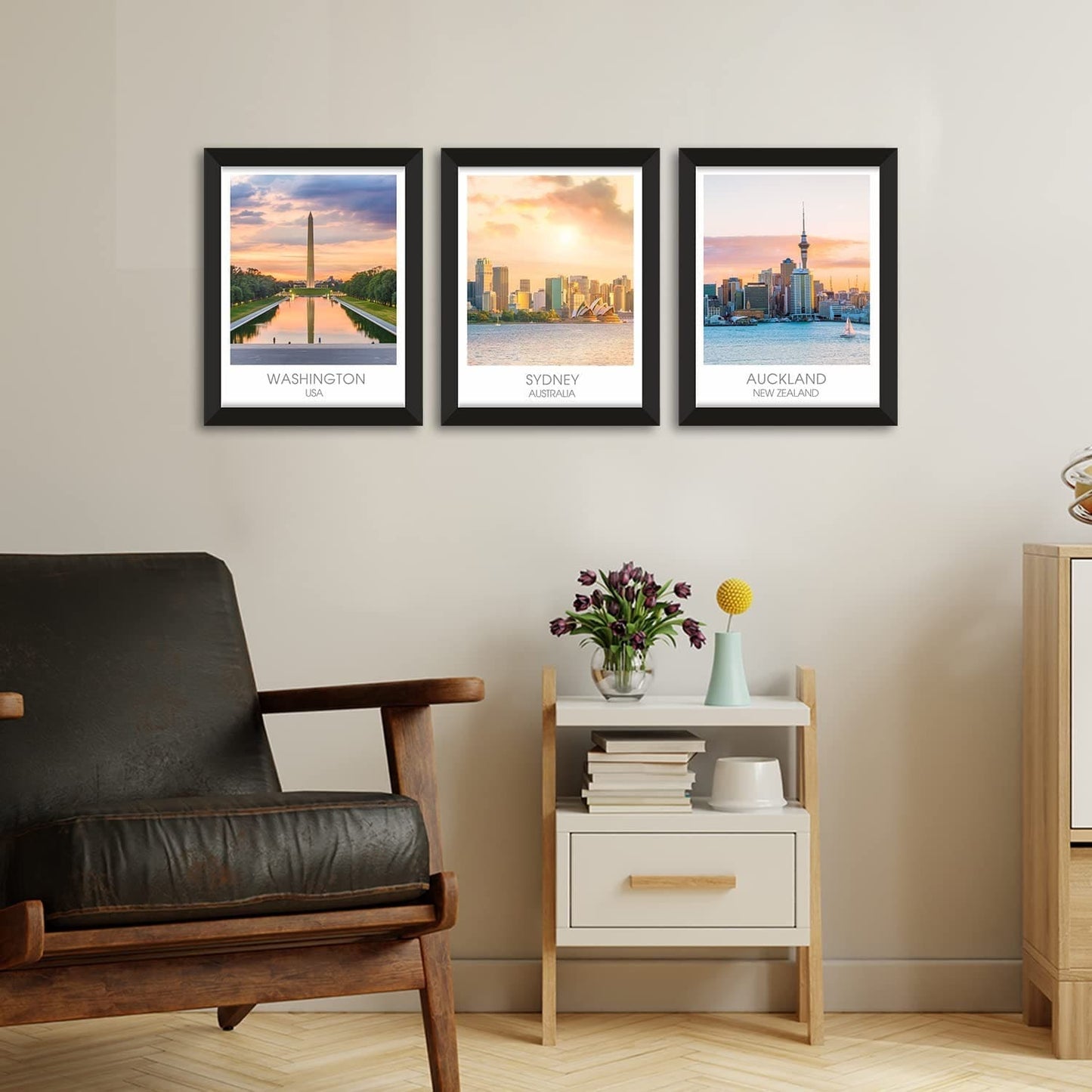 Travel Theme Canvas Wall Art Painting