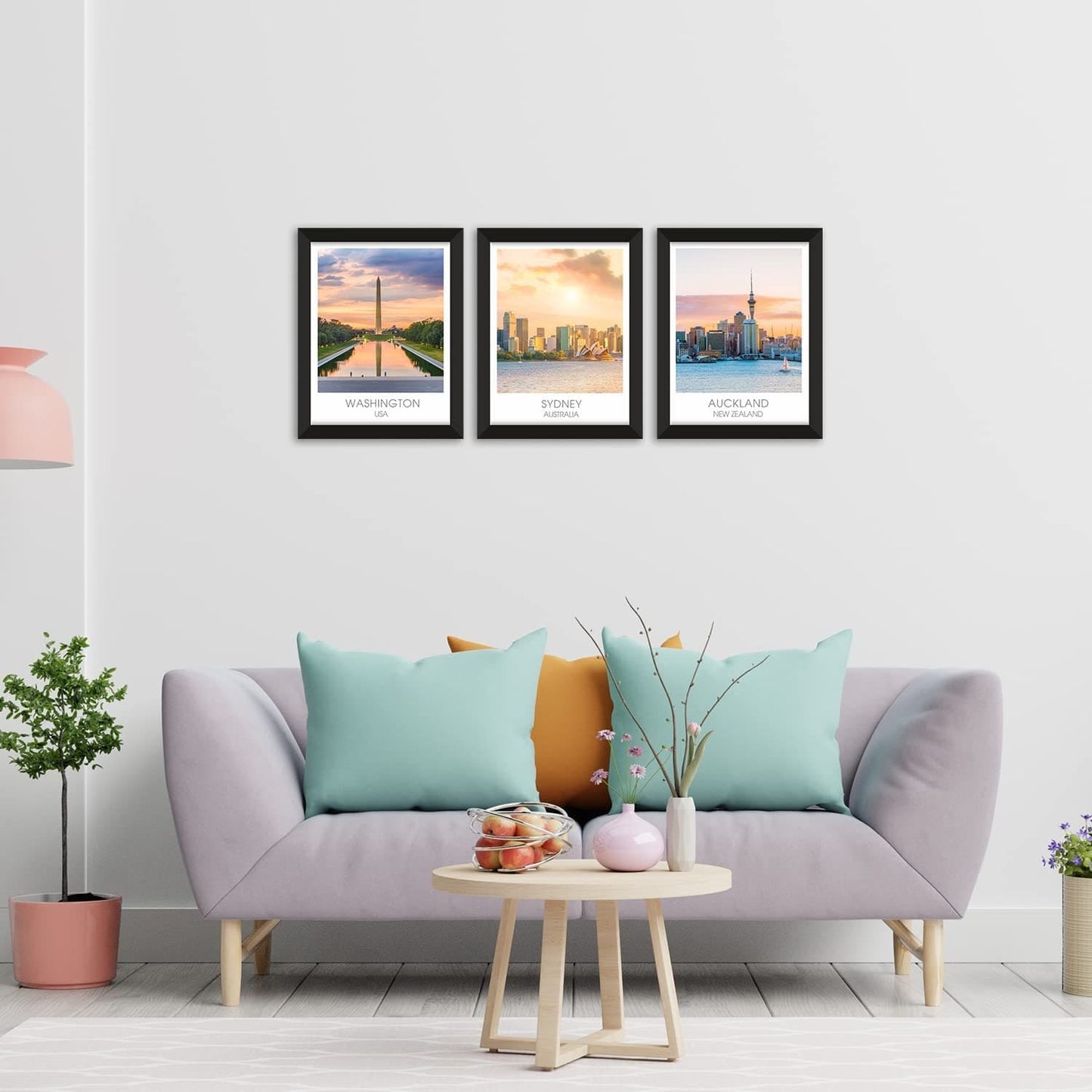 Travel Theme Canvas Wall Art Painting