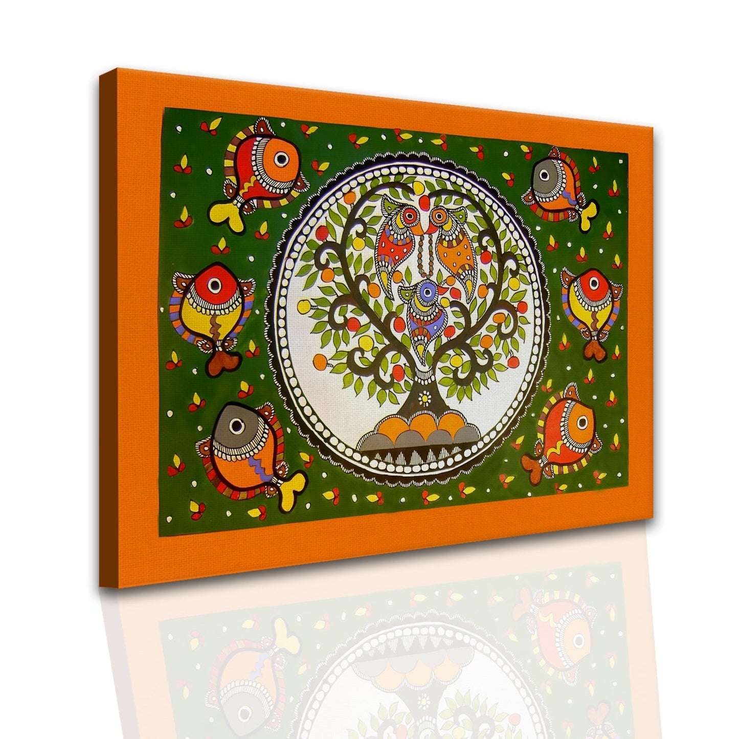 Mithila Canvas Wall Art Painting