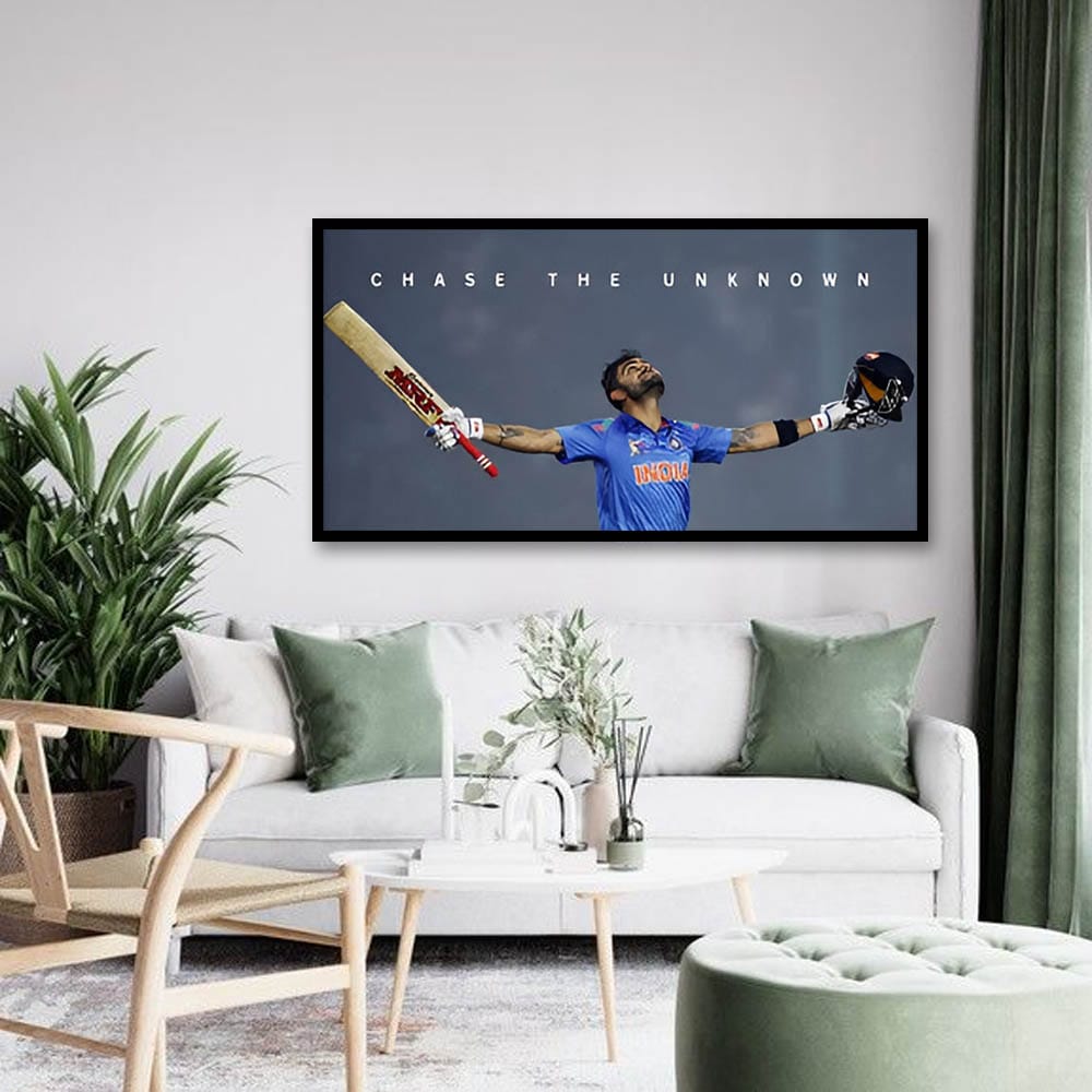 Virat Kohli Canvas Wall Art For Home Decor