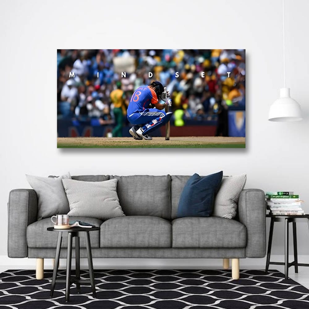 Virat Kohli Canvas Wall Art For Bedroom