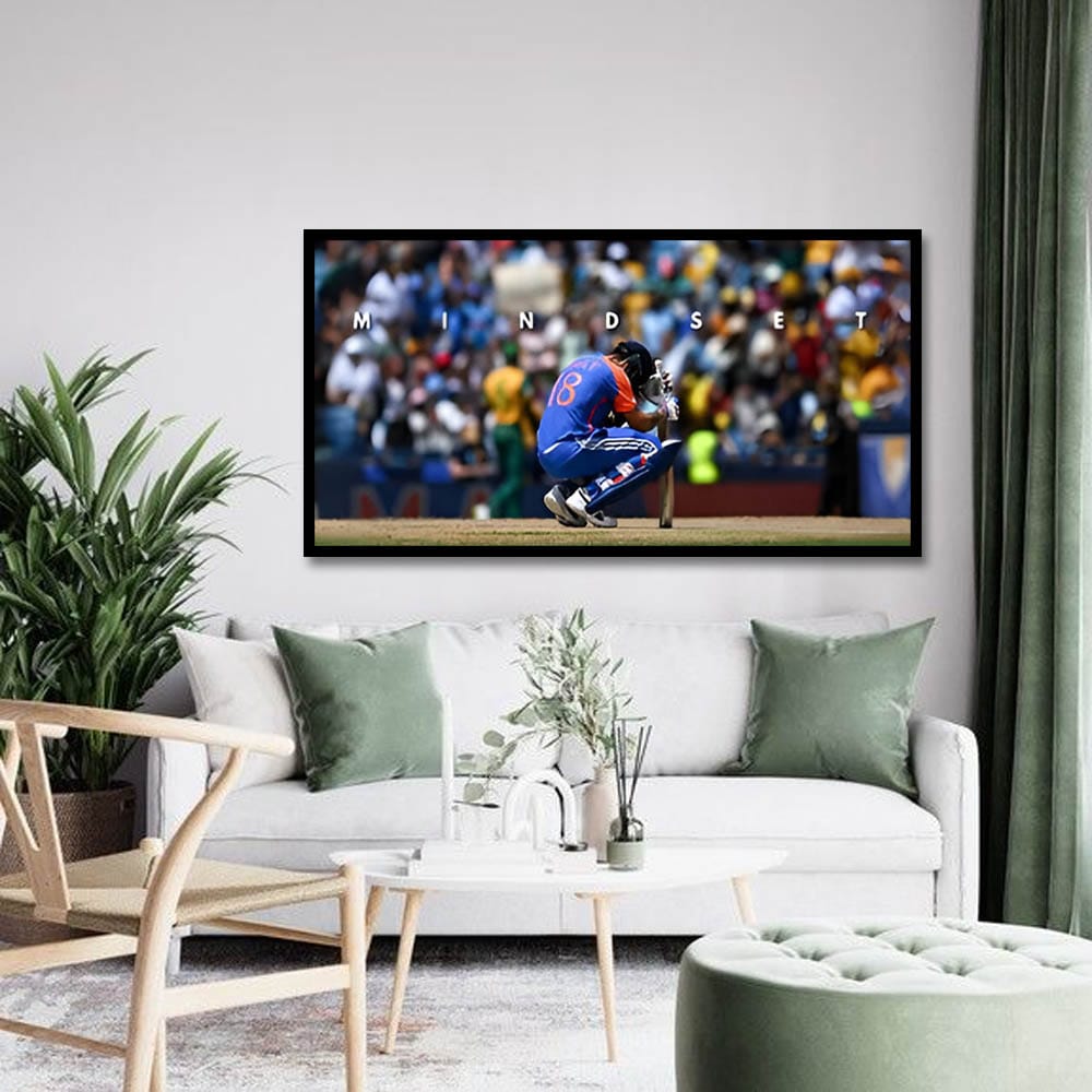 Virat Kohli Canvas Wall Art For Bedroom