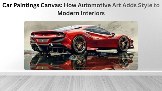 Car Paintings Canvas: How Automotive Art Adds Style to Modern Interiors