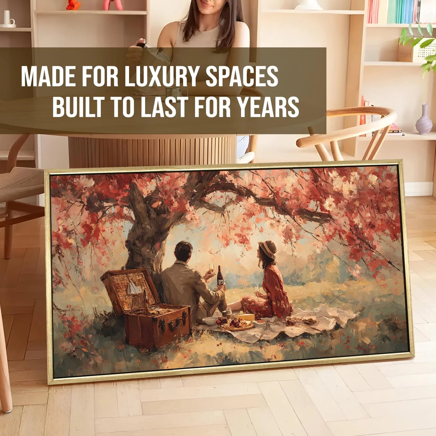 Vintage Florence Canvas Wall Art For Hotel And Restaurant