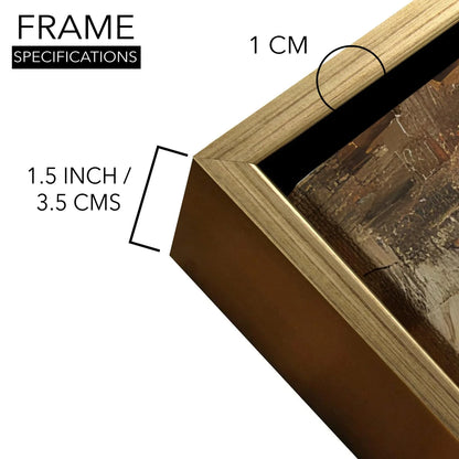 Vintage Canvas Wall Painting For Hotel Wall Art