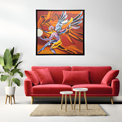 Celestial Energy Hand Painting Wall Art for Home Decor