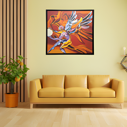 Celestial Energy Hand Painting Wall Art for Home Decor