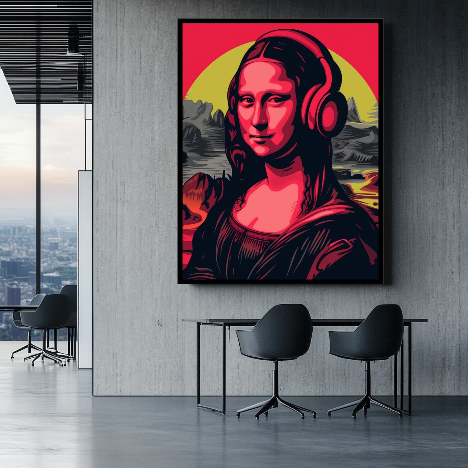 Mona Lisa canvas wall art painting