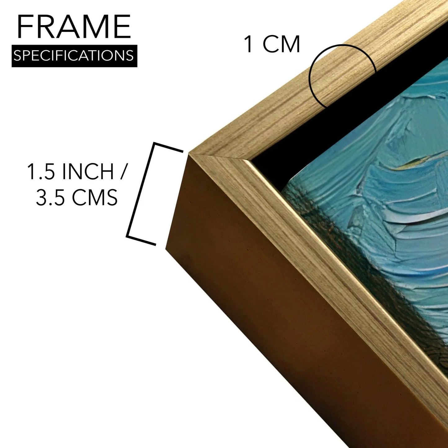 Vintage Forest Canvas Wall Painting For Living Room