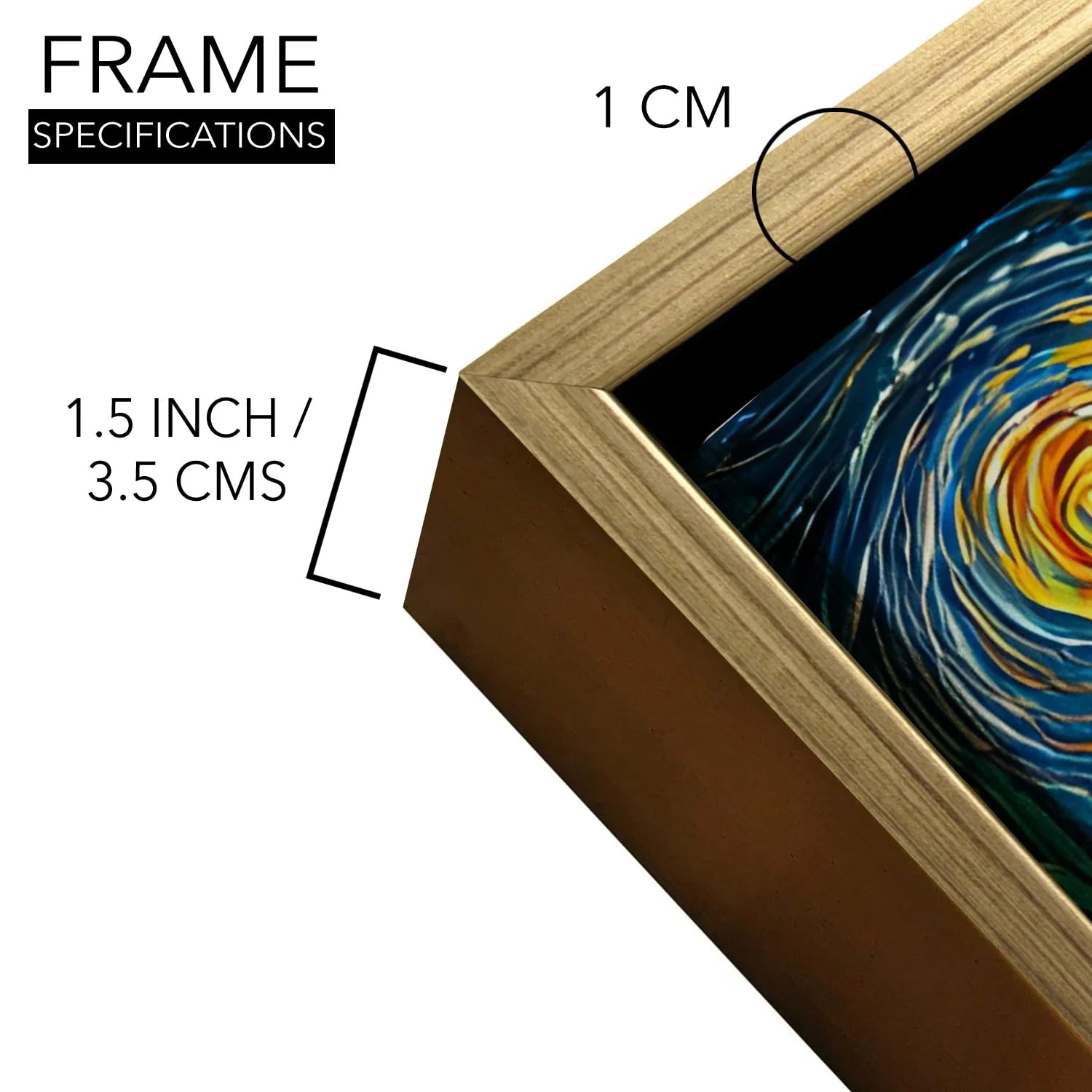 Starry Night Canvas Wall Painting 