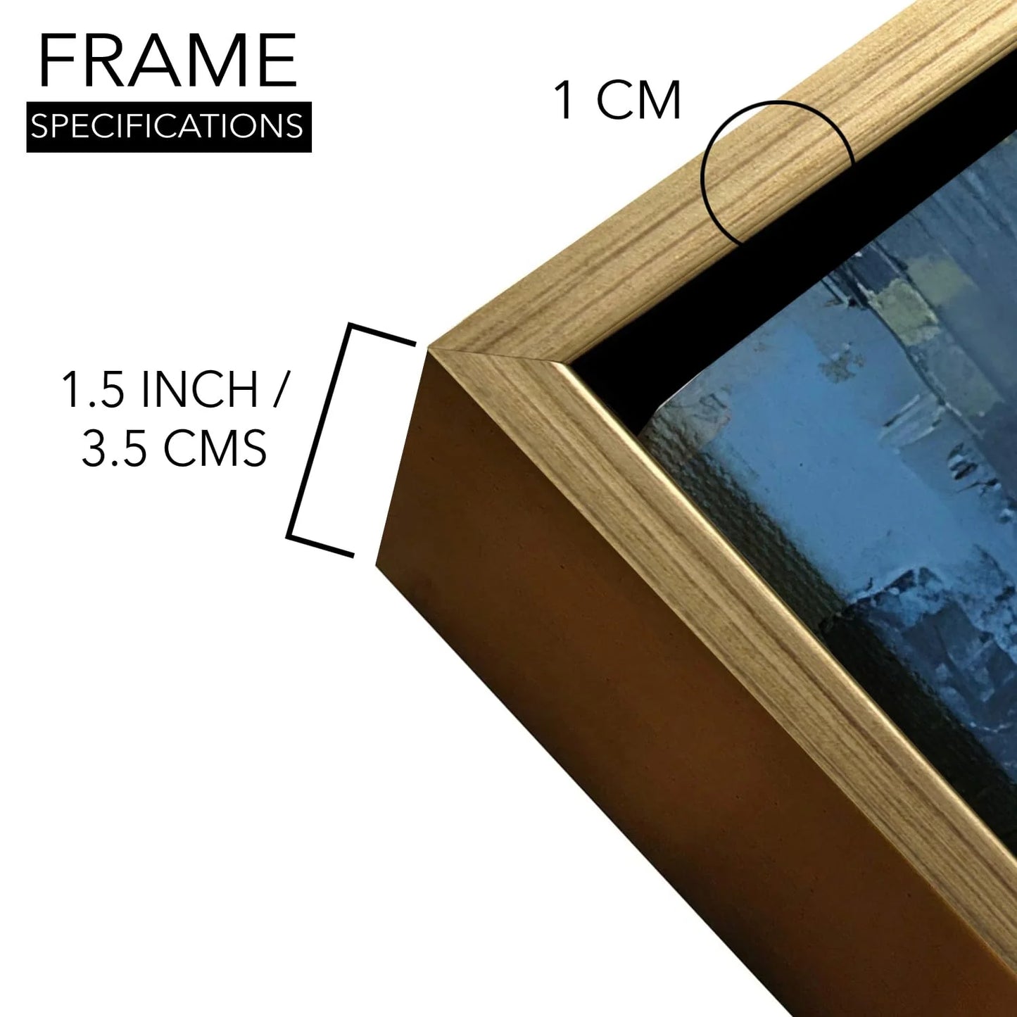 Vintage Modern Alley Canvas Wall Painting