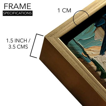 Vintage Forest Canvas Wall Painting For Hotel Room And Restaurant