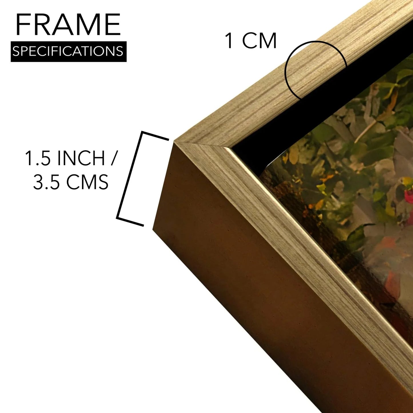 Vintage Florence Balcony Canvas Wall Painting For Living Room