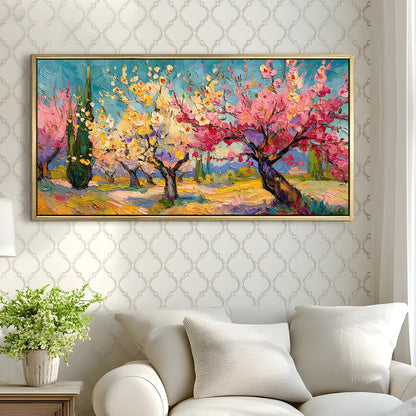 Vintage Forest Canvas Wall Painting For Living Room