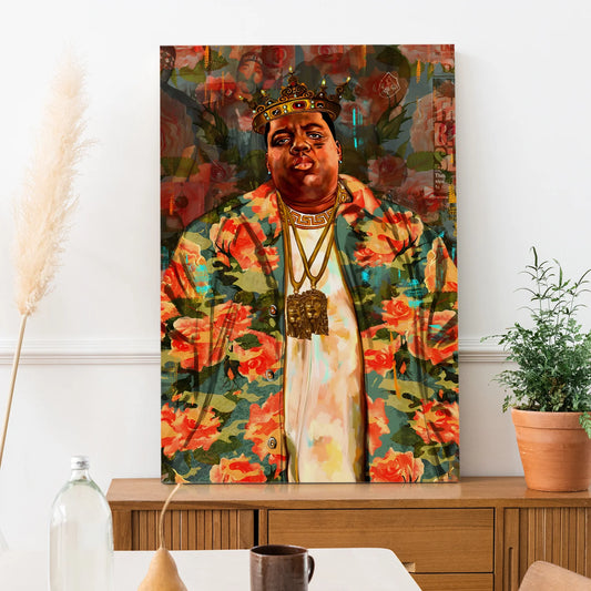 The Notorious B.I.G. American rapper Portrait Wall Art