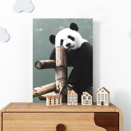 Panda Wildlife Canvas Wall Painting For Home Decor