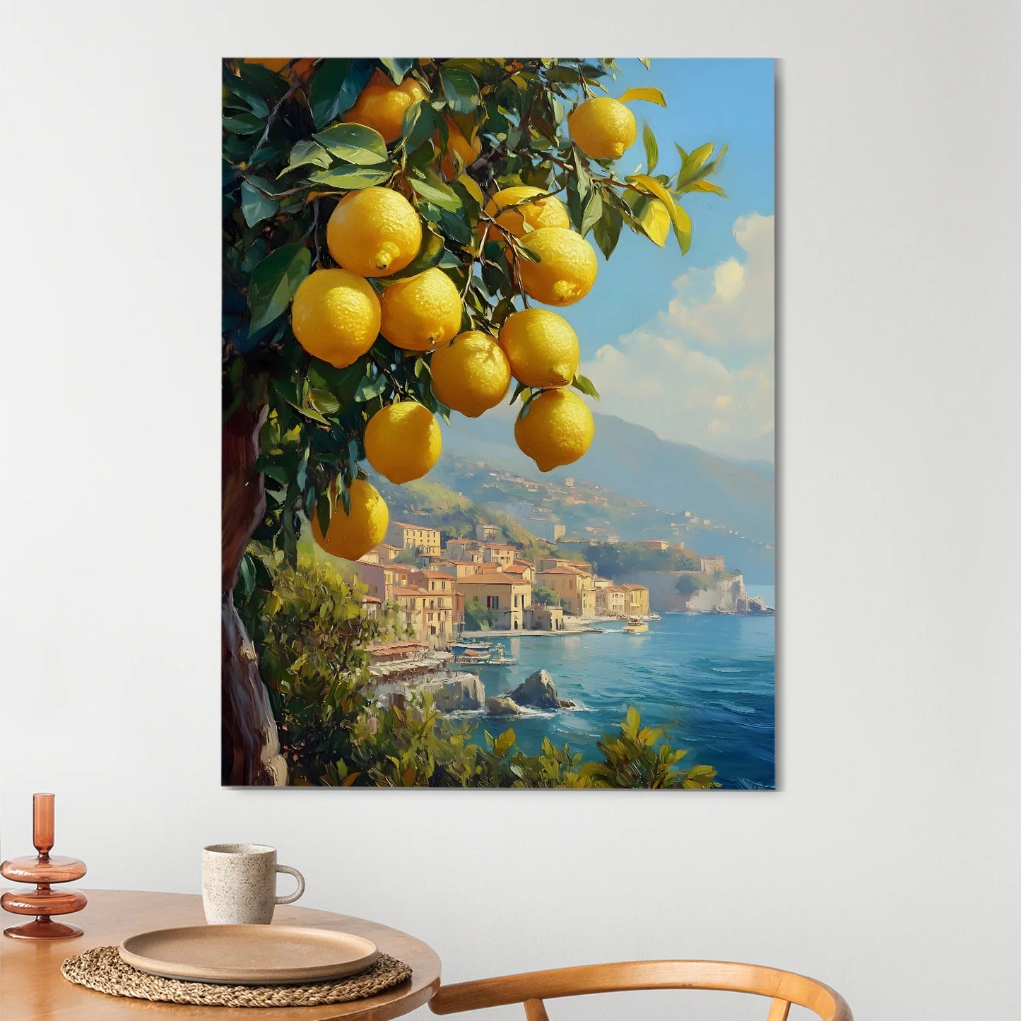 Coastline Canvas Wall Painting