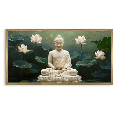 Buddha Canvas Wall Art For Room Decoration