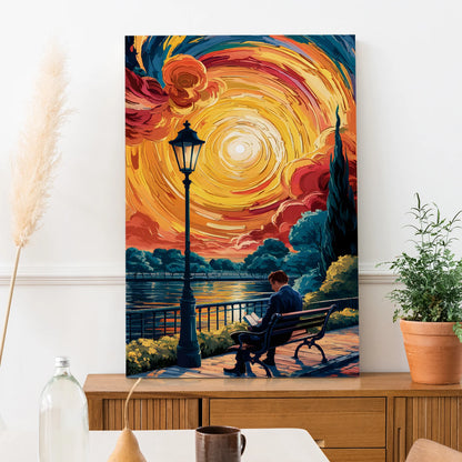 Whirlwind of Thought Canvas Wall Painting