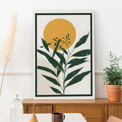 Minimal Canvas Boho Wall Art Painting For Home Decor