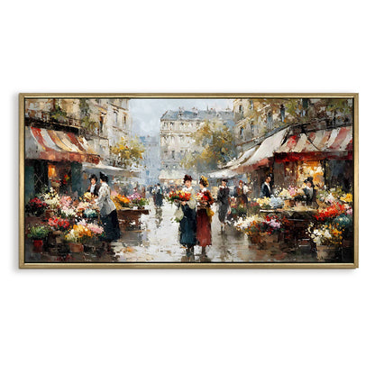 Vintage Canvas Wall Painting For Hotel