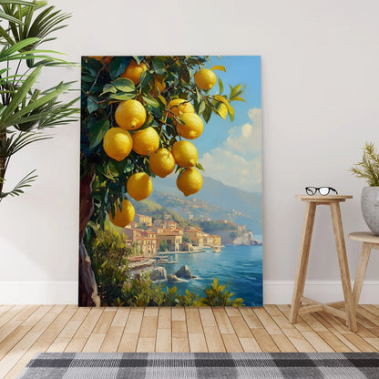 Coastline Canvas Wall Painting