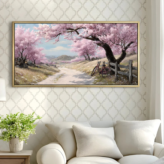 Vintage Canvas Wall Painting For Hotel & Restaurant Wall Decor