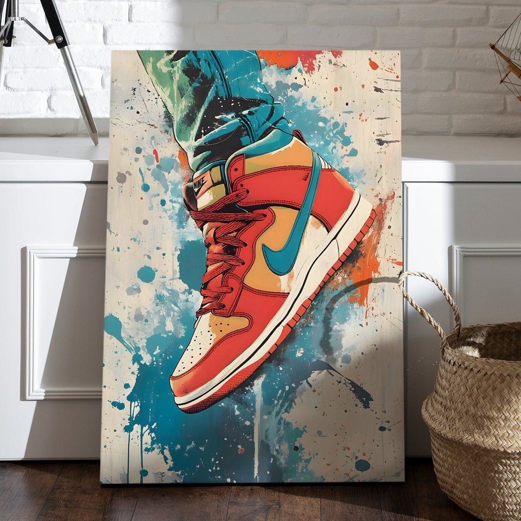 Graffiti Sole canvas Wall Art Painting