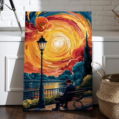 Whirlwind of Thought Canvas Wall Painting