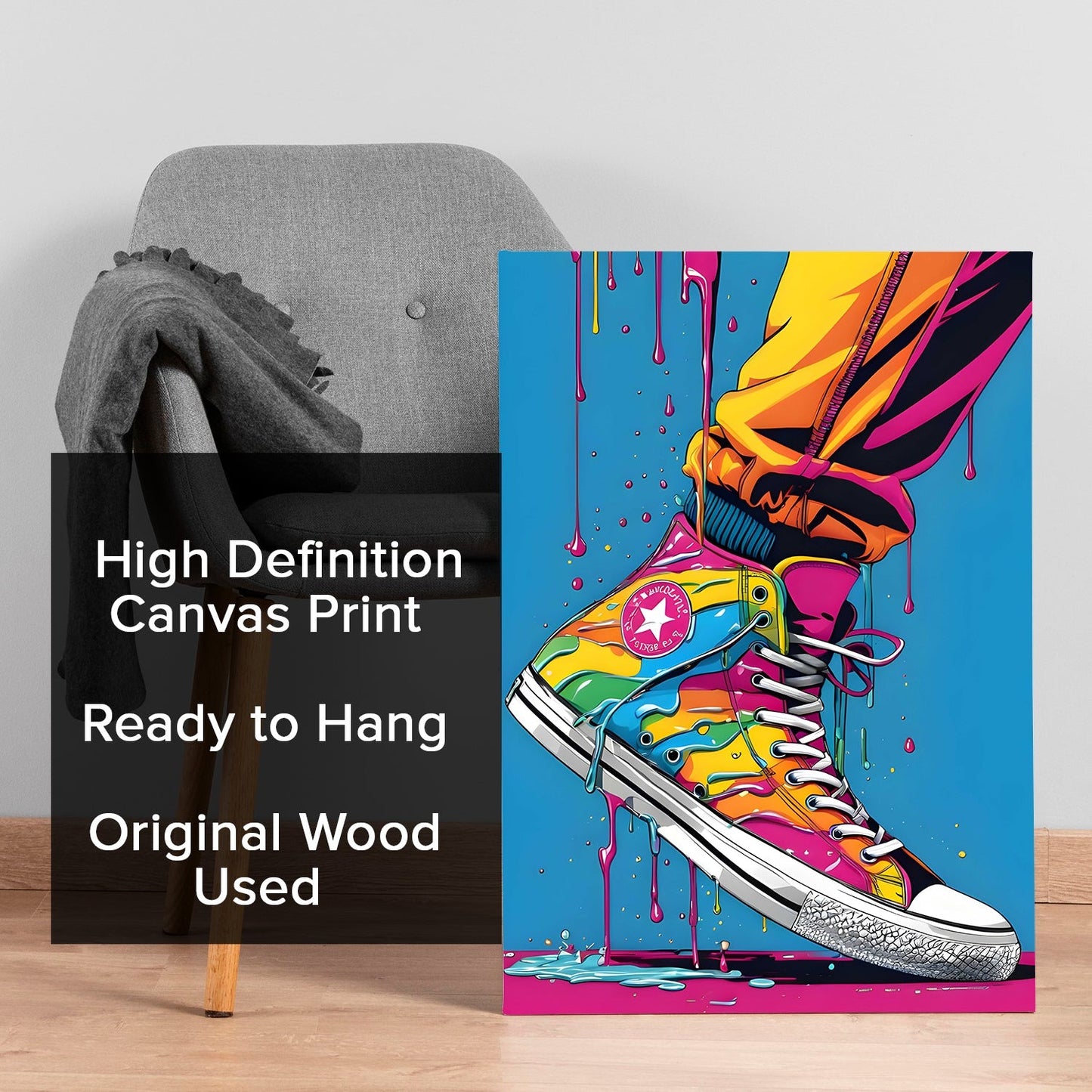 Pop Sole Chronicles canvas wall art painting