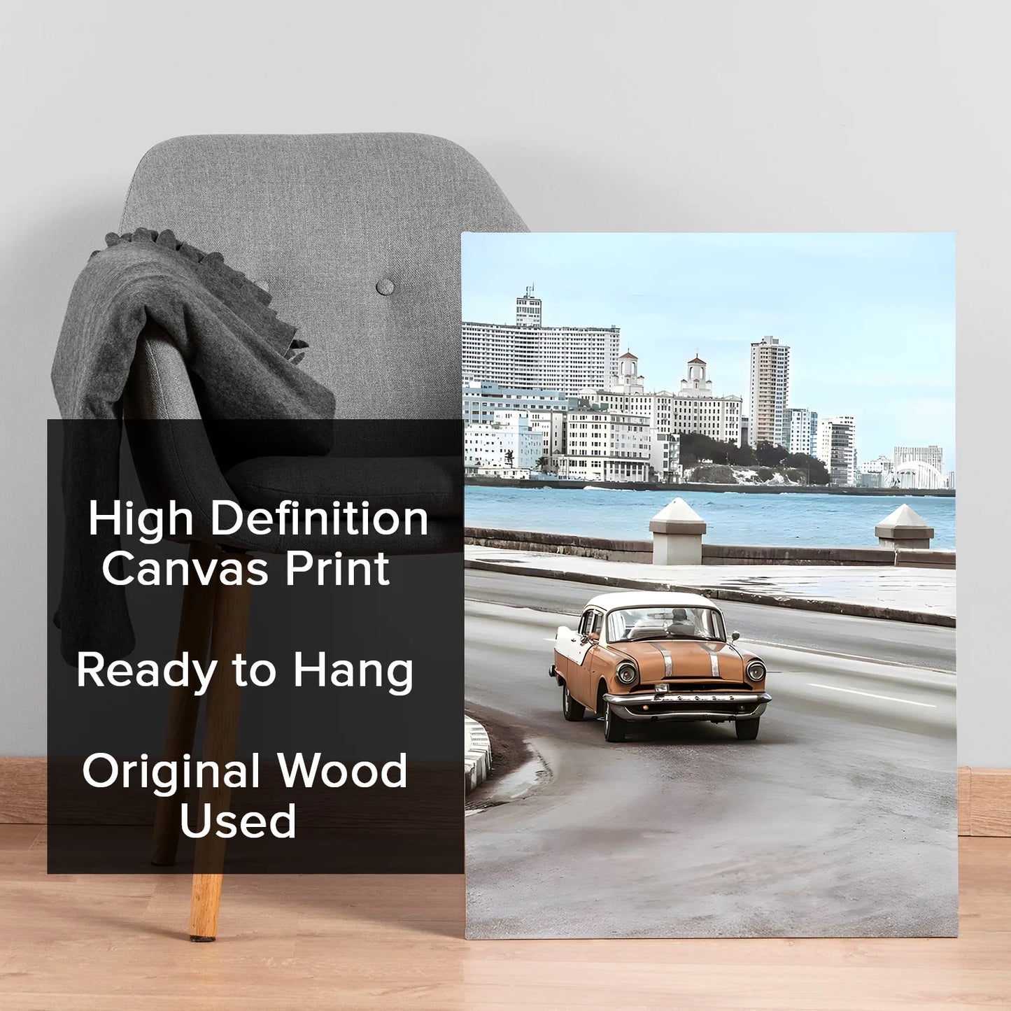 Classic Car Wall Art Painting For Hotel Decoration