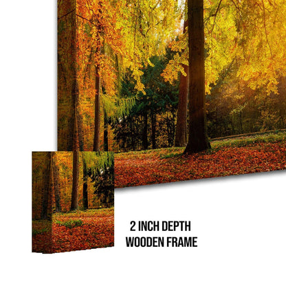 Forest Wildlife Canvas Wall Art For Living Room Decor