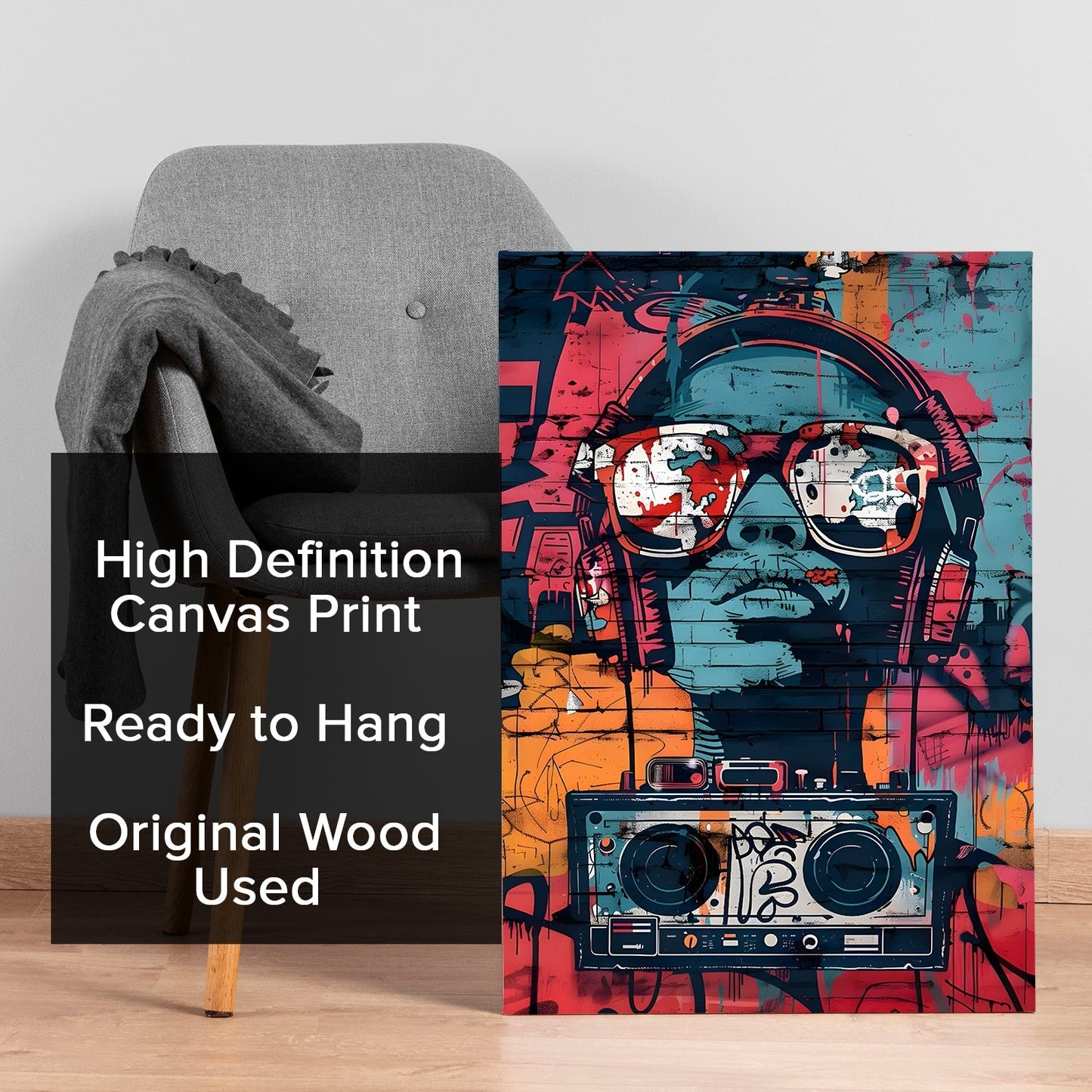 Old School Flow canvas Wall Art Painting