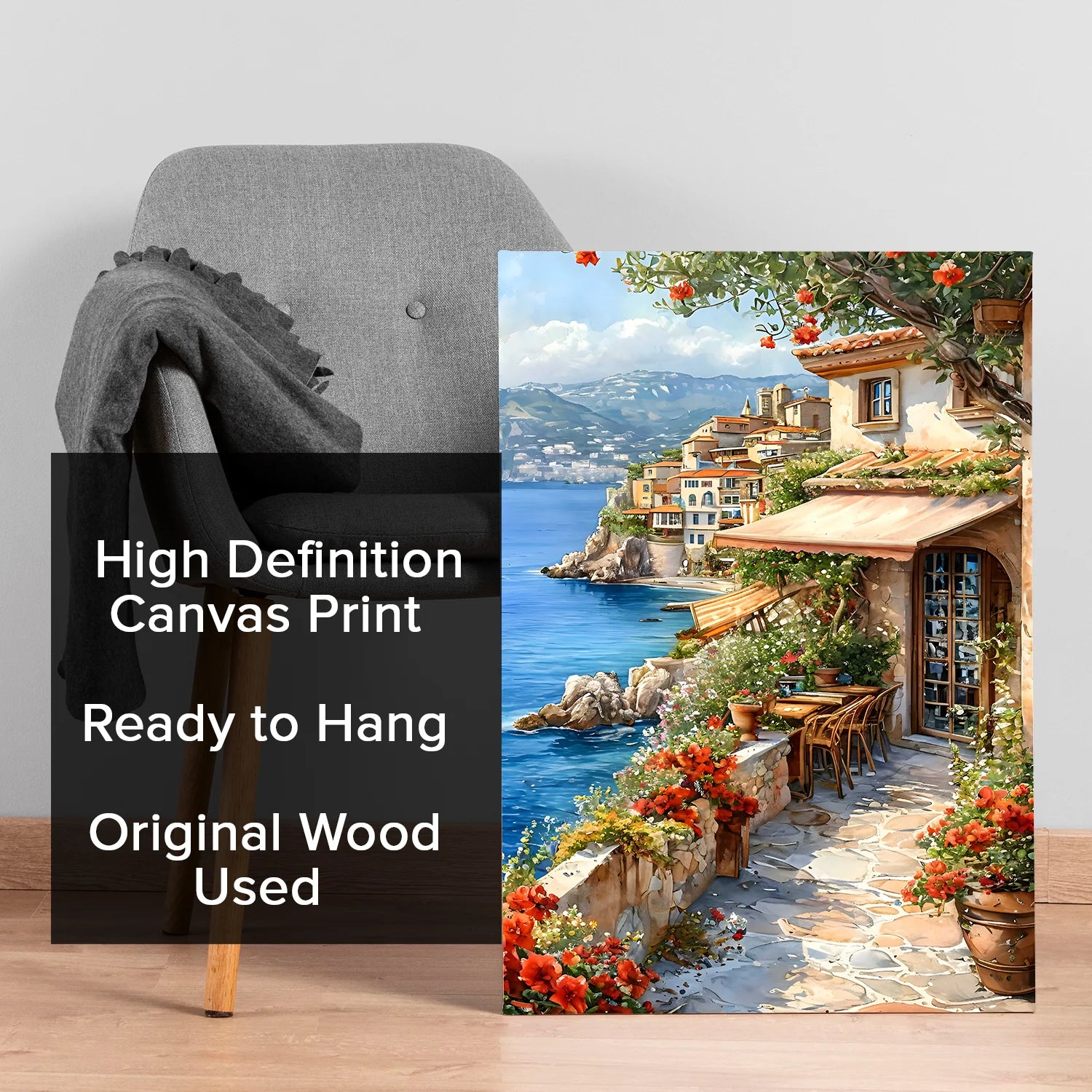 Coastline Canvas Wall Painting