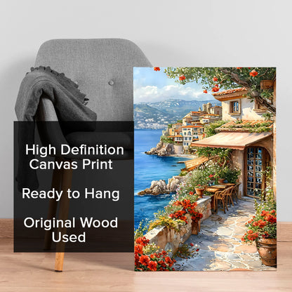 Coastline Canvas Wall Painting