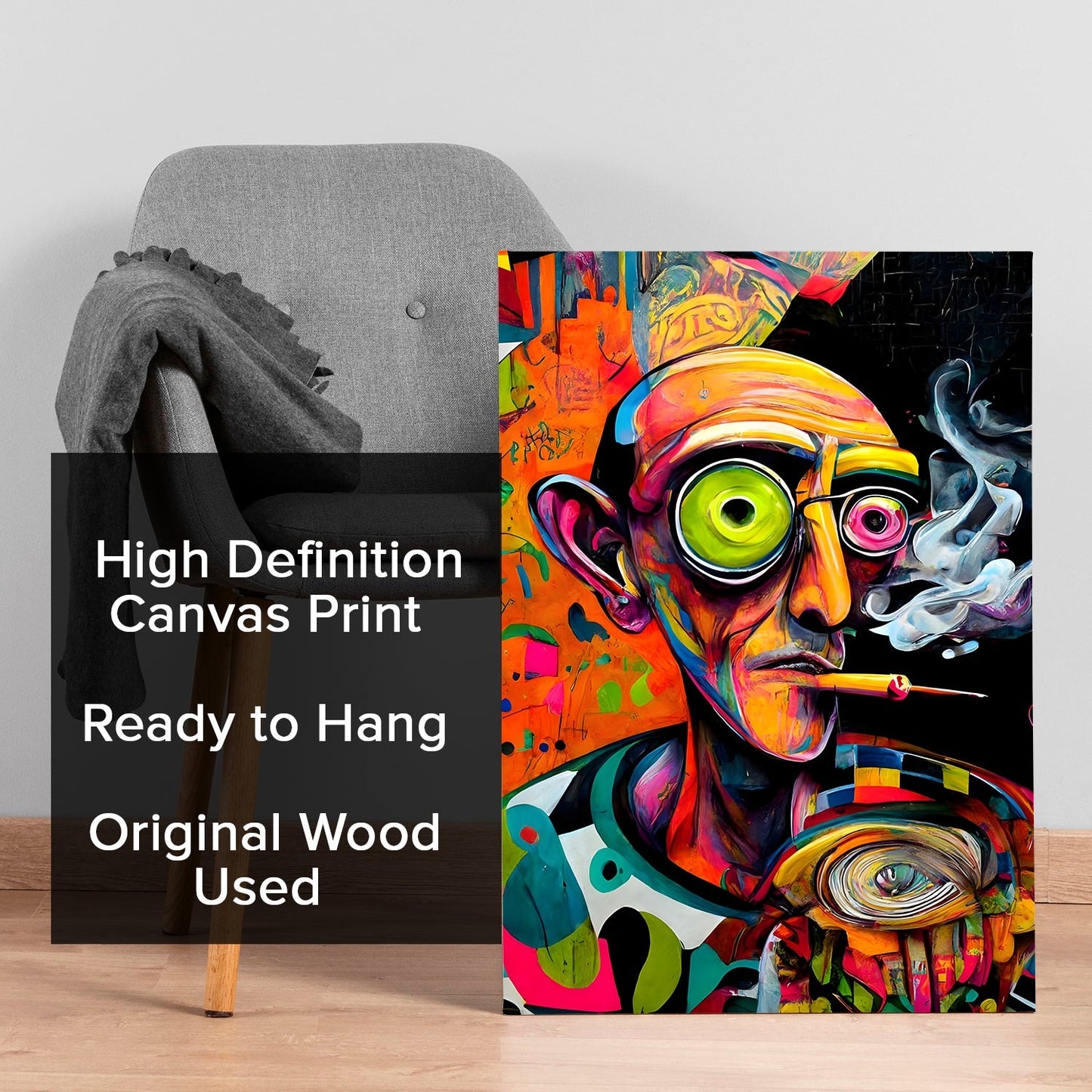 Pop Brainstorm canvas Wall Art Painting