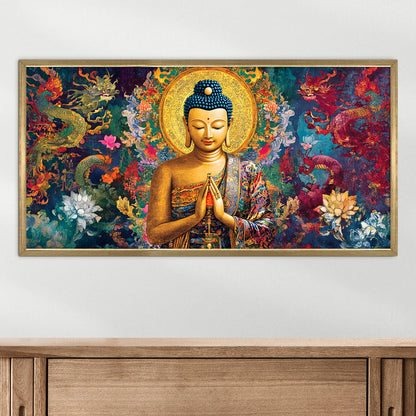 Buddha Wall Canvas Painting For Room Decoration