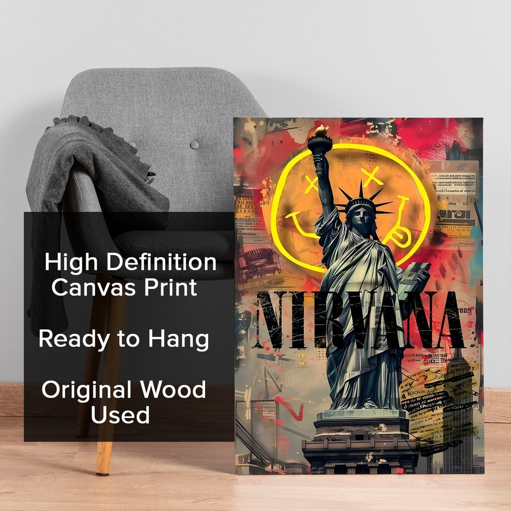 Grunge Liberty Wall Art