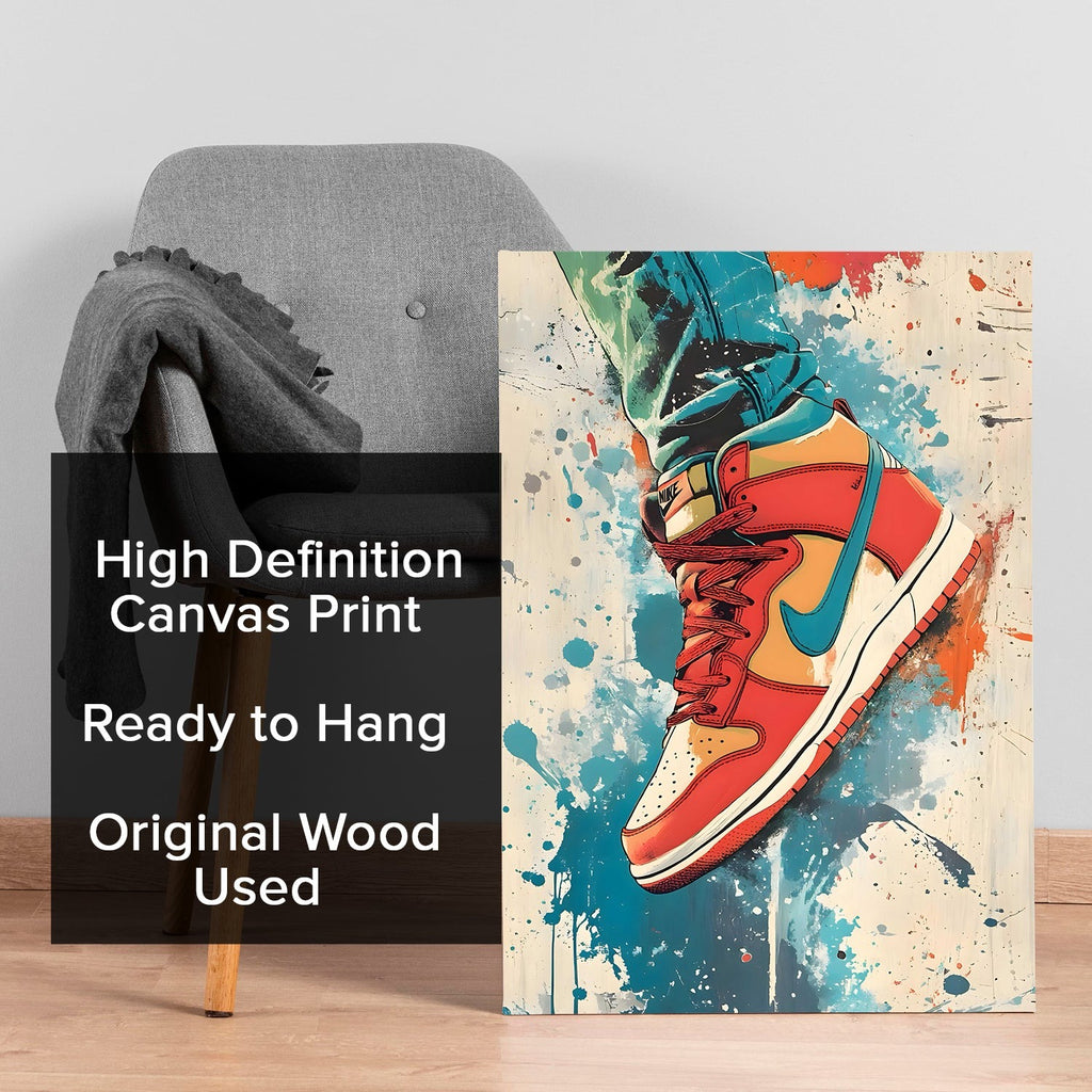 Graffiti Sole canvas Wall Art Painting