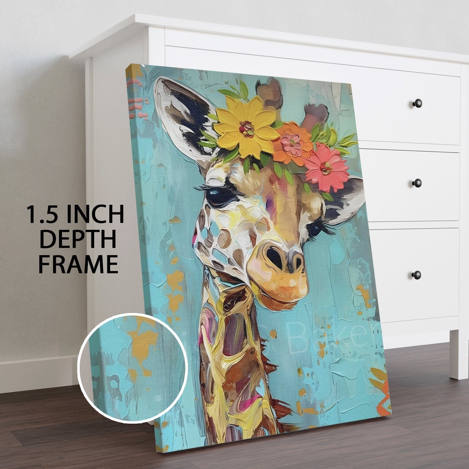 Safari Chic Wall Art Painting For Decor