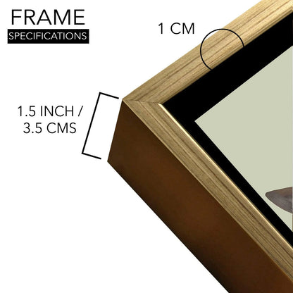 Giraffe Wildlife Canvas Wall Painting