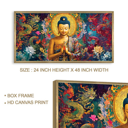 Buddha Wall Canvas Painting For Room Decoration