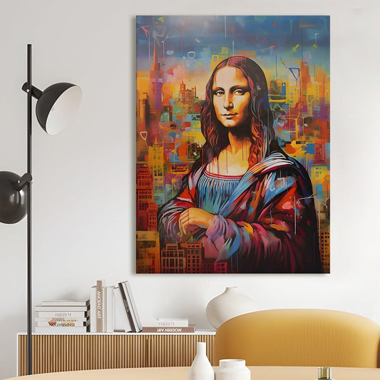 Mona Lisa canvas wall art painting