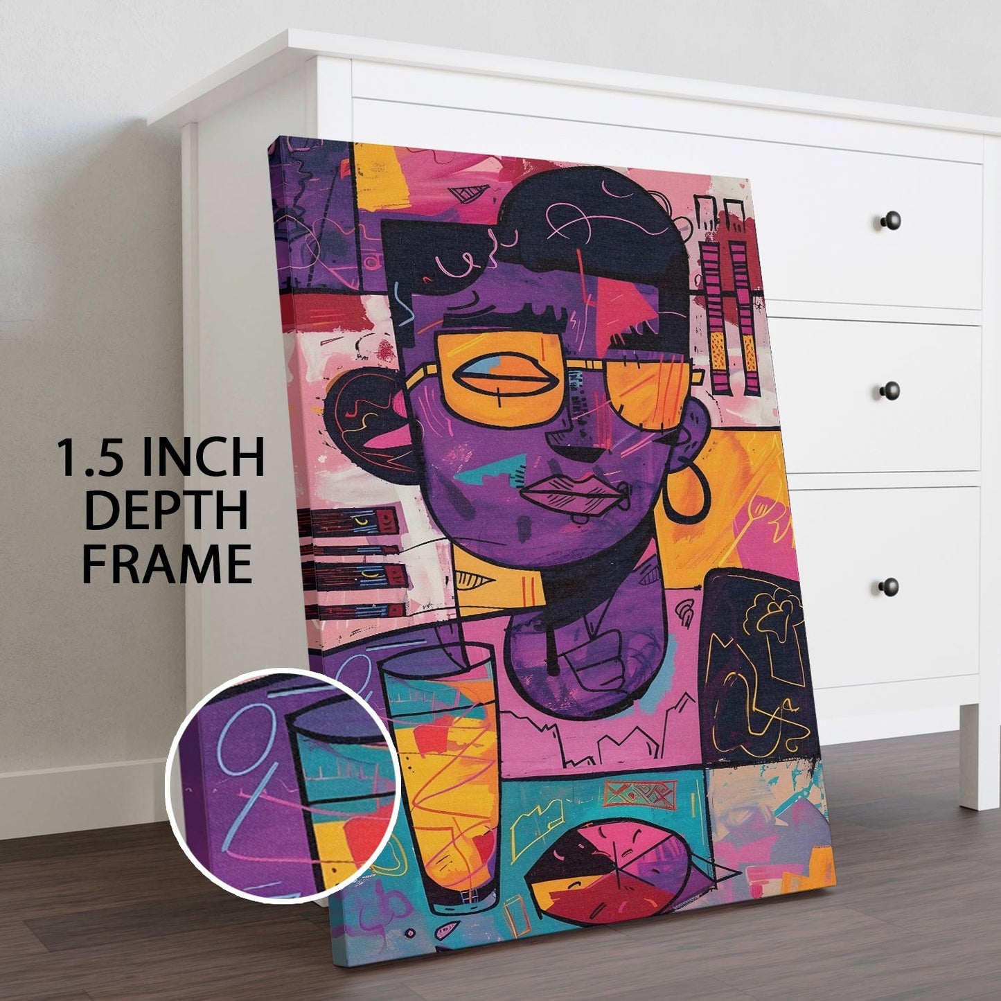 Abstract Persona Wall Art Painting For Home
