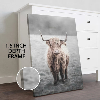 Yak Canvas Wall Art For Home Decoration
