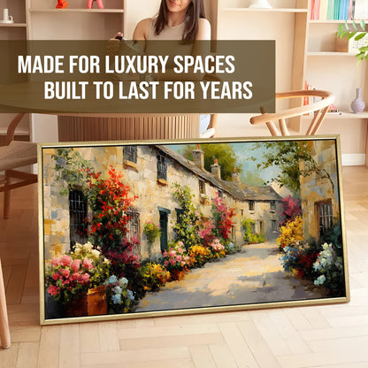 Vintage Forest Canvas Wall Painting For Hotel Room And Restaurant