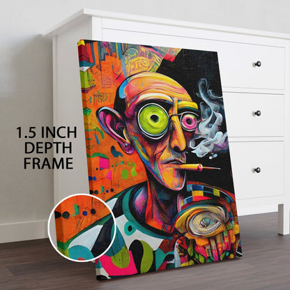 Pop Brainstorm Wall Art Painting,  Ready to Hang